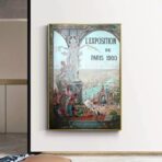 poster vintage di parigi 2