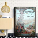 poster vintage di parigi 2