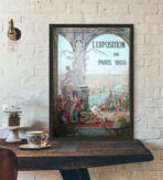 poster vintage di parigi 2