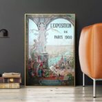 poster vintage di parigi 2