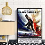 poster paris brule il