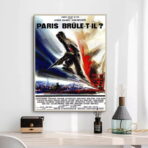 poster paris brule il