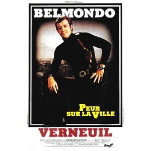 poster della paura in citta