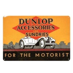vecchio piatto smaltato dunlop