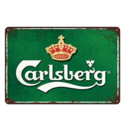 piatto smaltato carlsberg
