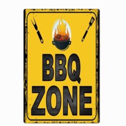 zona barbecue in lamiera