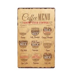 metal plate deco cafe 2