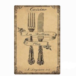 cucina vintage deco metallica