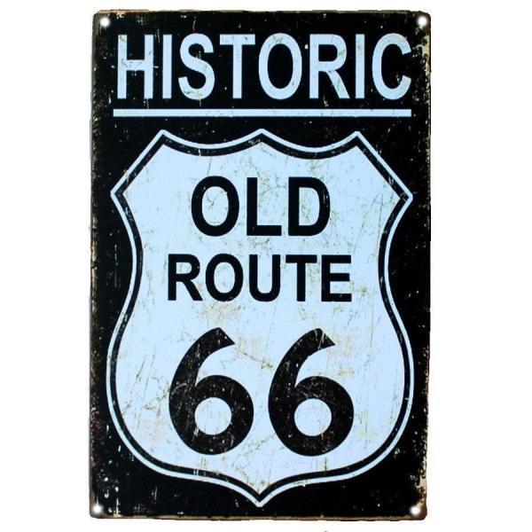 placca metallica decorativa route 66 placca metallica decorativa route 66