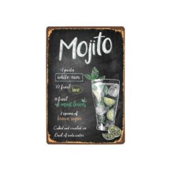 piatto mojito metallo