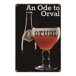 placca metallo orvale