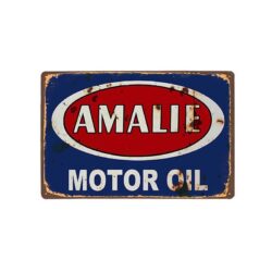 placca metallo vintage amalie