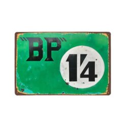piastra metallica vintage bp 14