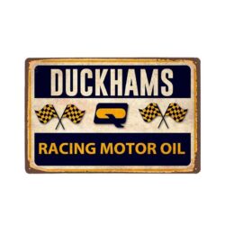 placca metallo vintage duchams