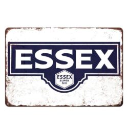 placca metallo vintage essex