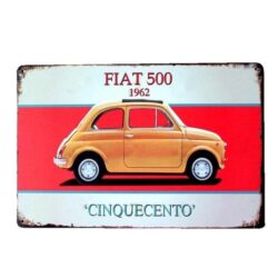 targa vintage fiat