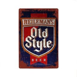 placca metallo vintage heilemans