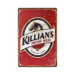 placca metallo killian vintage