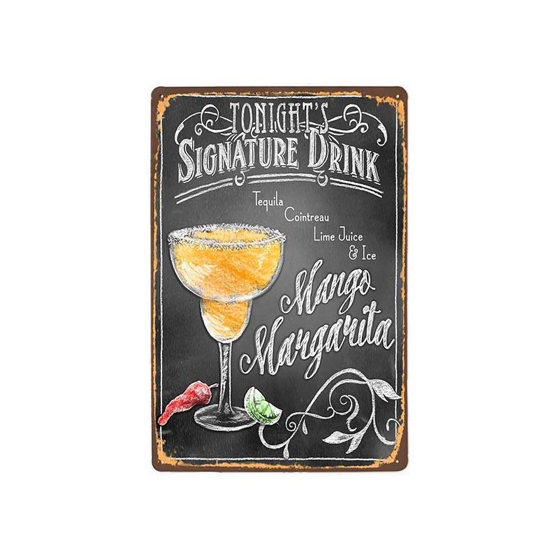 piastra metallo vintage mango margarita piastra metallo vintage mango margarita