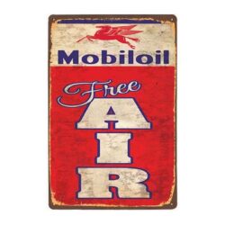 piastra metallica vintage mobile senza olio
