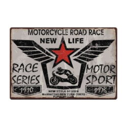 placca metallo molteni vintage
