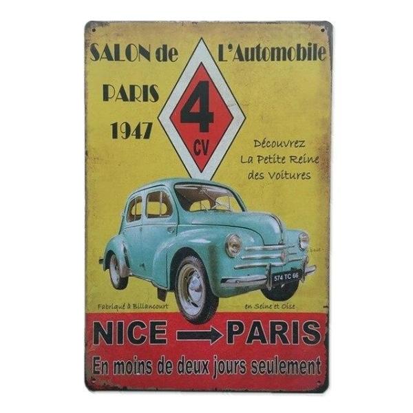placca metallo renault vintage placca metallo renault vintage