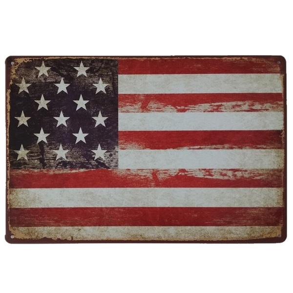 placca metallica vintage usa placca metallica vintage usa