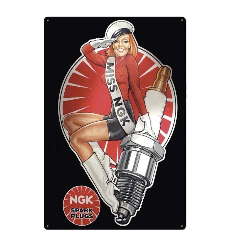 piastra metallica vintage miss ngk piastra metallica vintage miss ngk
