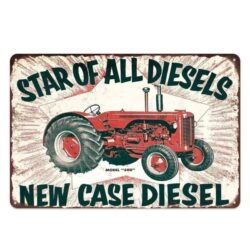 placca metallo agricola vintage