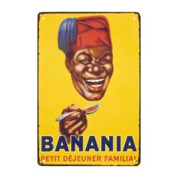 targa pubblicitaria banania