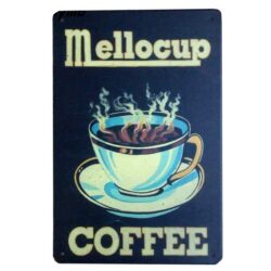 targa pubblicitaria del caffe