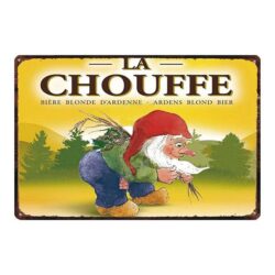 targa chouffe pubblicitaria
