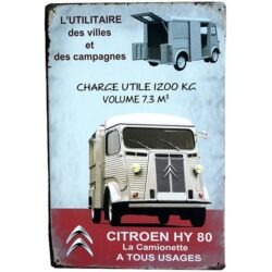 targa pubblicitaria citroen