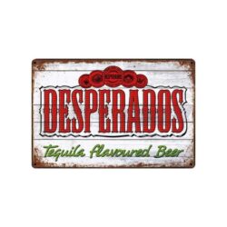 targa pubblicitaria desperados