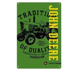 targa pubblicitaria john deere