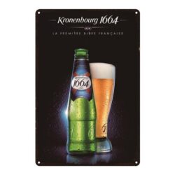 targa pubblicitaria kronenbourg