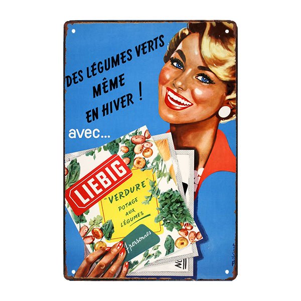 targa pubblicitaria liebig targa pubblicitaria liebig
