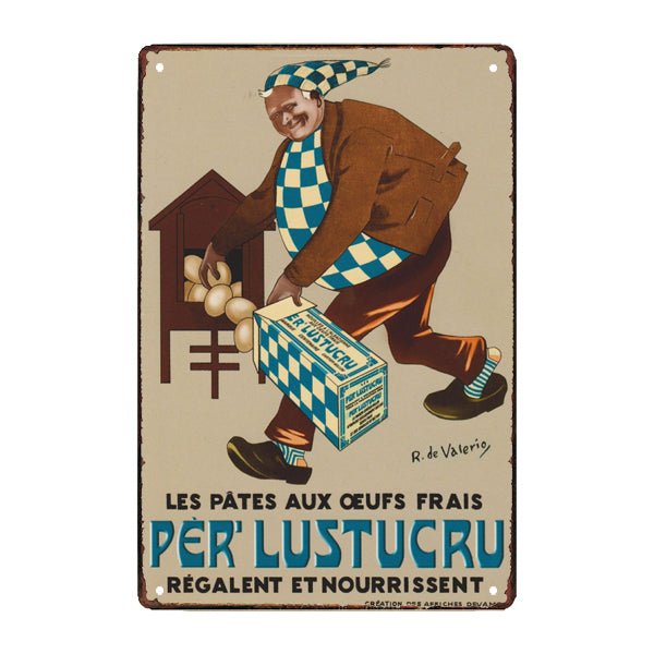 targa pubblicitaria lustucru targa pubblicitaria lustucru