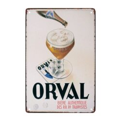 targa pubblicitaria orval