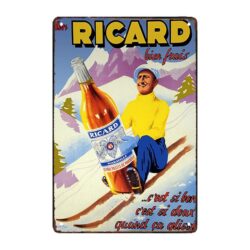 targa pubblicitaria tole ricard