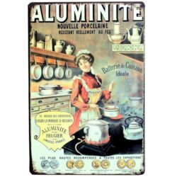 piatto pubblicitario della cucina vintage