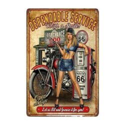 targa pubblicitaria moto depoca