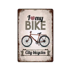 targa per bici retro