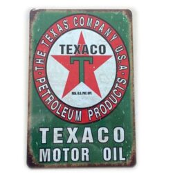 piatto texaco vintage