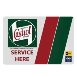 piatto castrol vintage