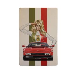 targa ferrari vintage