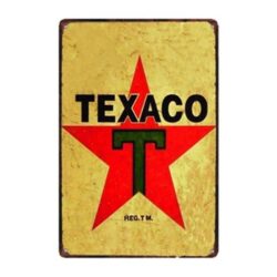 piatto texaco vintage 1