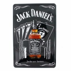 piastra metallica jack daniels