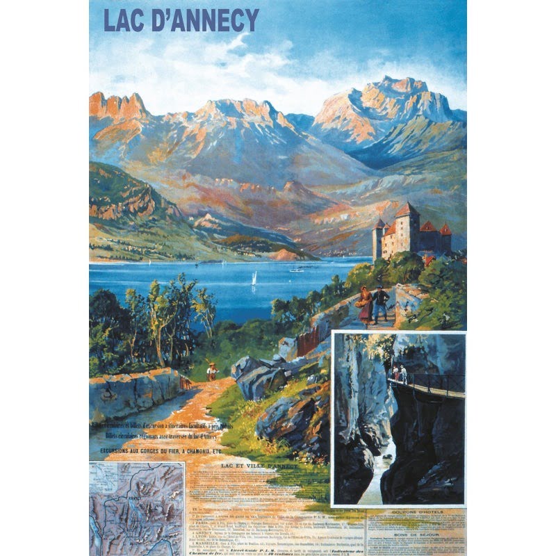 poster lago dannecy 2 poster lago dannecy 2