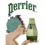 manifesto vintage perrier